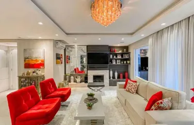 Apartamento com 3 quartos à venda na rua nicola mathias falci, 151, jardim do salso, porto alegre, 199 m2 por r$ 2.690.000