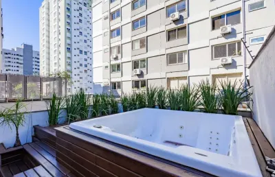 Apartamento com 1 quarto à venda na rua joão abbott, 391, petrópolis, porto alegre, 93 m2 por r$ 690.000
