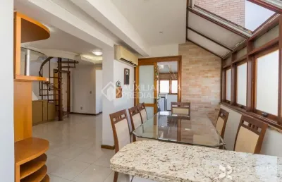 Cobertura com 3 quartos à venda na travessa jundiaí, 2300, higienópolis, porto alegre, 167 m2 por r$ 998.000