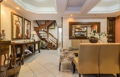 Casa em condomínio fechado com 3 quartos à venda na rua manoel lopes meirelles, 287, jardim itu sabará, porto alegre, 101 m2 por r$ 650.000