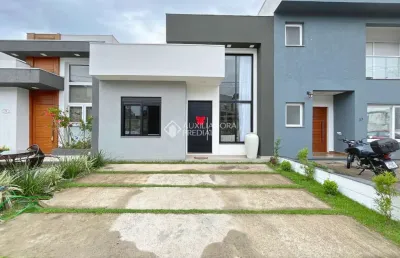 Casa em condomínio fechado com 3 quartos à venda na rua carlos maximiliano fayet, 430, hípica, porto alegre, 99 m2 por r$ 695.000