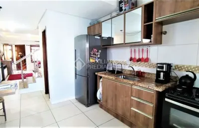 Casa em condomínio fechado com 3 quartos à venda na rua luzinete alves aragon, 285, hípica, porto alegre, 87 m2 por r$ 393.900
