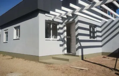 Casa em condomínio fechado com 2 quartos à venda na rua jorge mello guimarães, 1498, belém novo, porto alegre, 75 m2 por r$ 286.000