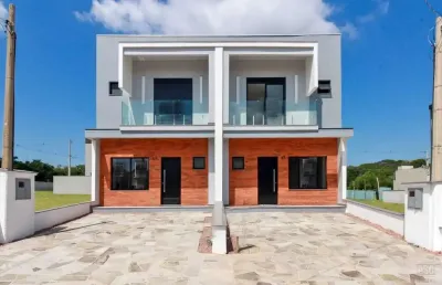 Casa em condomínio fechado com 3 quartos à venda na estrada jorge pereira nunes, 478, campo novo, porto alegre, 115 m2 por r$ 635.990