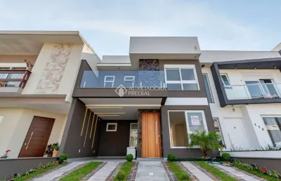 Casa em condomínio fechado com 3 quartos à venda na rua monsenhor augusto dalvit, 75, aberta dos morros, porto alegre, 153 m2 por r$ 990.000