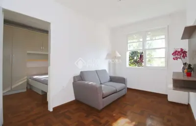 Apartamento com 1 quarto à venda na avenida capivari, 410, cristal, porto alegre, 34 m2 por r$ 165.000