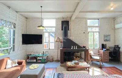 Casa em condomínio fechado com 3 quartos à venda na rua charruas, 59, espírito santo, porto alegre, 176 m2 por r$ 750.000