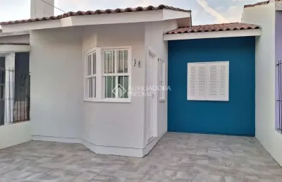 Casa em condomínio fechado com 2 quartos à venda na rua capitão pedroso, 769, restinga, porto alegre, 109 m2 por r$ 250.000