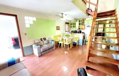 Casa em condomínio fechado com 3 quartos à venda na rua pau brasil, 221, hípica, porto alegre, 164 m2 por r$ 490.000