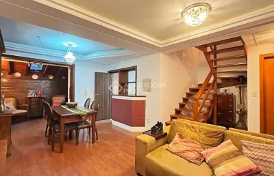 Casa em condomínio fechado com 3 quartos à venda na rua joão mendes ouriques, 218, jardim isabel, porto alegre, 175 m2 por r$ 695.000