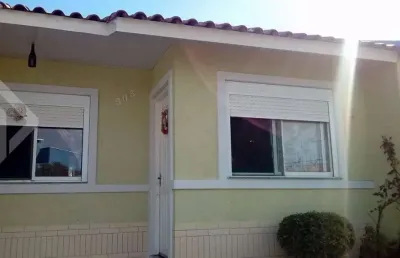 Casa em condomínio fechado com 3 quartos à venda na rua ruth totta, 505, hípica, porto alegre, 46 m2 por r$ 399.000