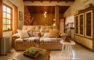Casa com 3 quartos à venda na estrada da ponta grossa, 244, ponta grossa, porto alegre, 150 m2 por r$ 450.000