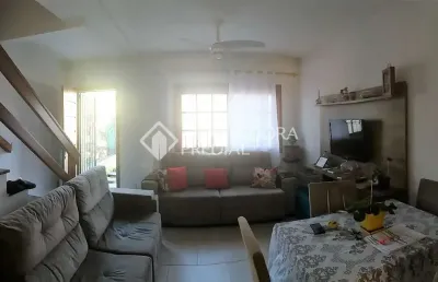 Casa em condomínio fechado com 2 quartos à venda na rua doutor carlos de sá, 60, hípica, porto alegre, 80 m2 por r$ 310.000