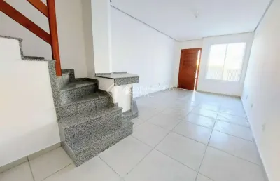Casa em condomínio fechado com 2 quartos à venda na rua eroni soares machado, 463, hípica, porto alegre, 90 m2 por r$ 389.000