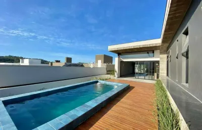 Casa em condomínio fechado com 4 quartos à venda na estrada das três meninas, 2003, vila nova, porto alegre, 300 m2 por r$ 2.490.000