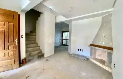 Casa em condomínio fechado com 3 quartos à venda na rua pau brasil, 774, hípica, porto alegre, 137 m2 por r$ 424.990
