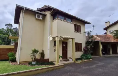 Casa em condomínio fechado com 3 quartos à venda na rua antônio josé cavasotto, 95, ideal, novo hamburgo, 140 m2 por r$ 650.000