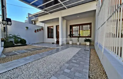 Casa com 3 quartos à venda na rua josé francisco costa, 1294, lago azul, estância velha, 101 m2 por r$ 480.000