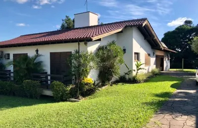 Casa com 3 quartos à venda na professor langendock, 73, são jacó, sapiranga, 432 m2 por r$ 3.500.000