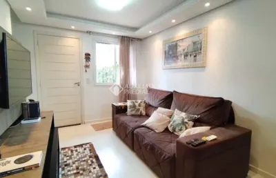 Casa em condomínio fechado com 2 quartos à venda na rua maria olinda telles, 900, canudos, novo hamburgo, 85 m2 por r$ 300.000