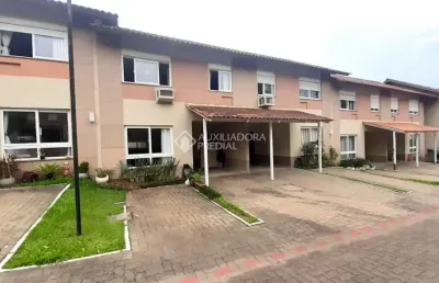 Casa em condomínio fechado com 3 quartos à venda na rua guia lopes, 968, rondônia, novo hamburgo, 121 m2 por r$ 590.000