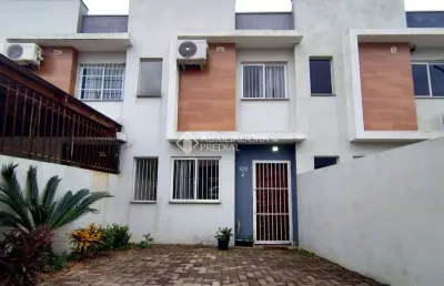 Casa com 2 quartos à venda na rua alfonso reinaldo pilger, 130, santo afonso, novo hamburgo, 63 m2 por r$ 292.900