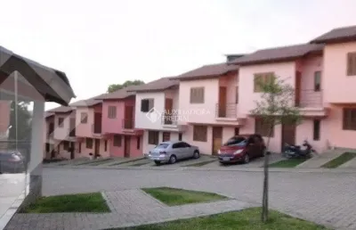 Casa em condomínio fechado com 2 quartos à venda na rua doutor joão daniel hillebrand, 660, rondônia, novo hamburgo, 86 m2 por r$ 290.000