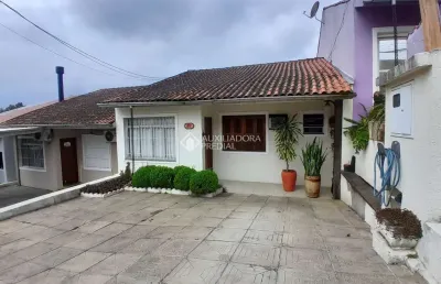 Casa em condomínio fechado com 3 quartos à venda na rua alto uruguai, 150, rincão, novo hamburgo, 74 m2 por r$ 410.000