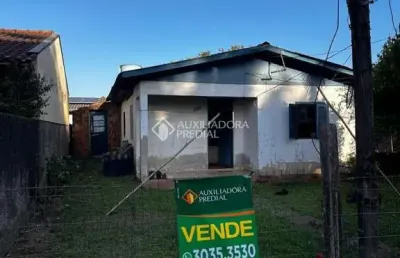 Casa com 2 quartos à venda na rua campo bom, 1132, canudos, novo hamburgo, 55 m2 por r$ 199.000