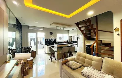 Casa em condomínio fechado com 2 quartos à venda na rua marechal deodoro, 45, industrial, novo hamburgo, 72 m2 por r$ 498.000