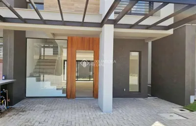Casa em condomínio fechado com 3 quartos à venda na rua onze de junho, 1, operário, novo hamburgo, 130 m2 por r$ 1.300.000