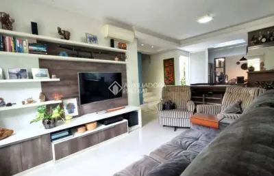 Casa em condomínio fechado com 3 quartos à venda na rua guia lopes, 968, rondônia, novo hamburgo, 121 m2 por r$ 519.000