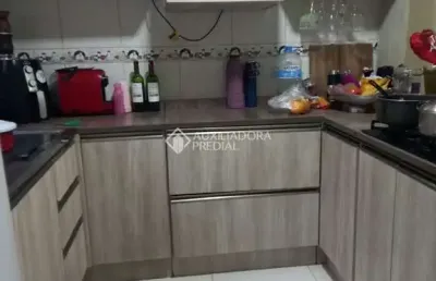 Casa em condomínio fechado com 2 quartos à venda na rua maria olinda telles, 900, canudos, novo hamburgo, 85 m2 por r$ 225.000