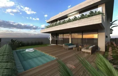 Casa em condomínio fechado com 4 quartos à venda na alfredo hansen, 1, encosta do sol, estância velha, 355 m2 por r$ 3.500.000