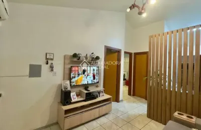 Casa em condomínio fechado com 2 quartos à venda na rua mundo novo, 775, canudos, novo hamburgo, 44 m2 por r$ 269.000