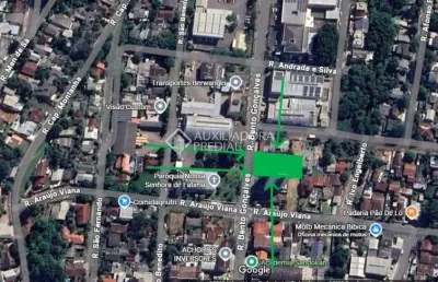 Terreno à venda na rua bento gonçalves, 4131, guarani, novo hamburgo, 435 m2 por r$ 477.000