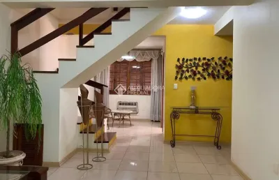 Casa em condomínio fechado com 3 quartos à venda na rua carlos schmit filho, 171, ideal, novo hamburgo, 134 m2 por r$ 532.000