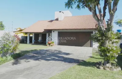 Casa em condomínio fechado com 4 quartos à venda na rua corte real, 52, scharlau, são leopoldo, 253 m2 por r$ 975.000