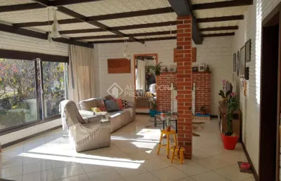 Casa em condomínio fechado com 5 quartos à venda na rodovia br 116, 40, centro, morro reuter, 302 m2 por r$ 630.000