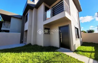 Casa em condomínio fechado com 3 quartos à venda na rua canoas, 4, boa vista, novo hamburgo, 112 m2 por r$ 680.000