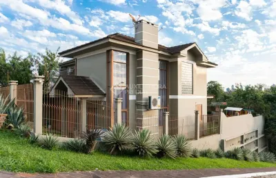 Casa em condomínio fechado com 3 quartos à venda na rua vidal brasil, 815, hamburgo velho, novo hamburgo, 219 m2 por r$ 950.000