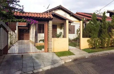 Casa em condomínio fechado com 3 quartos à venda na rua sandra hack, 343, guarani, novo hamburgo, 155 m2 por r$ 400.000
