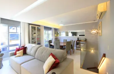 Casa em condomínio fechado com 4 quartos à venda na rua attílio bilibio, 120, jardim carvalho, porto alegre, 251 m2 por r$ 1.700.000