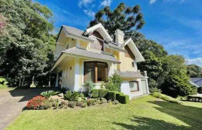 Casa em condomínio fechado com 3 quartos à venda na leman, 124, centro, gramado, 239 m2 por r$ 2.950.000