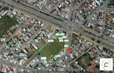 Terreno comercial à venda na avenida thomaz edison, 4050, campina, são leopoldo, 8811 m2 por r$ 6.608.250
