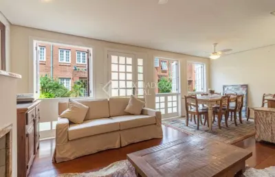 Casa em condomínio fechado com 3 quartos à venda na rua germano gundlach, 127, chácara das pedras, porto alegre, 193 m2 por r$ 1.980.000