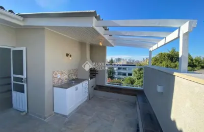 Cobertura com 2 quartos à venda na rua cipó, 375, passo da areia, porto alegre, 85 m2 por r$ 410.000