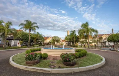 Casa em condomínio fechado com 4 quartos à venda na avenida willy eugênio fleck, 1500, sarandi, porto alegre, 144 m2 por r$ 780.000