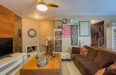 Casa em condomínio fechado com 4 quartos à venda na avenida willy eugênio fleck, 1500, sarandi, porto alegre, 156 m2 por r$ 899.000