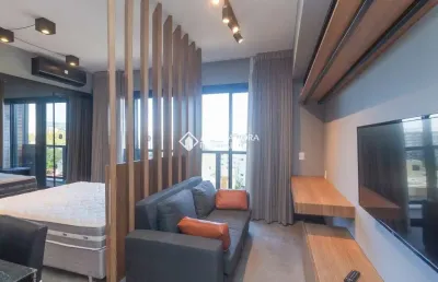 Apartamento com 1 quarto à venda na rua anita garibaldi, 1855, boa vista, porto alegre, 37 m2 por r$ 750.000